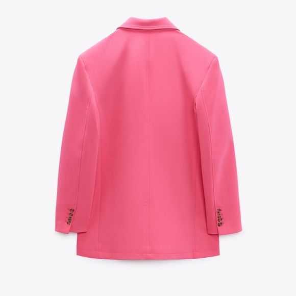 NWT ZARA Pink Blazer XS - Picture 10 of 16